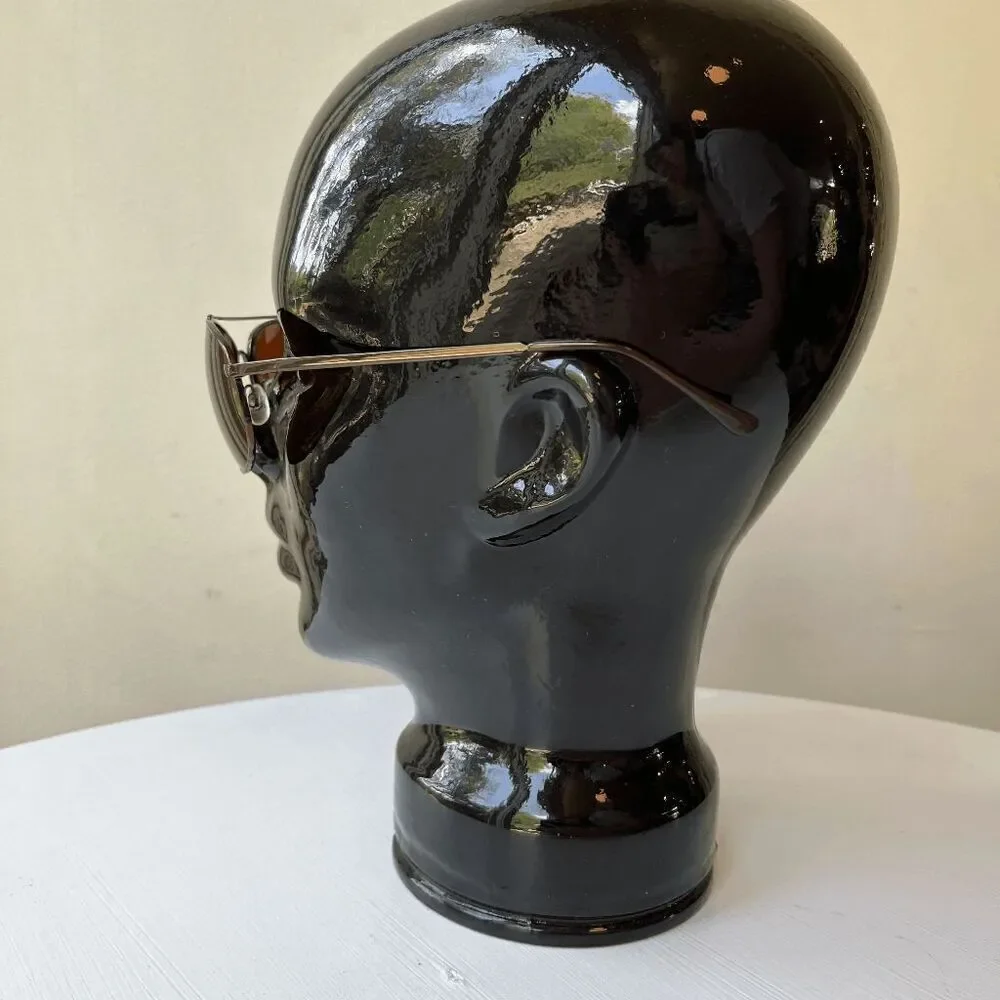 Stauer Flyboy Sunglasses Tortoise Print Metal Frame UV400 Aviator Pilot Style